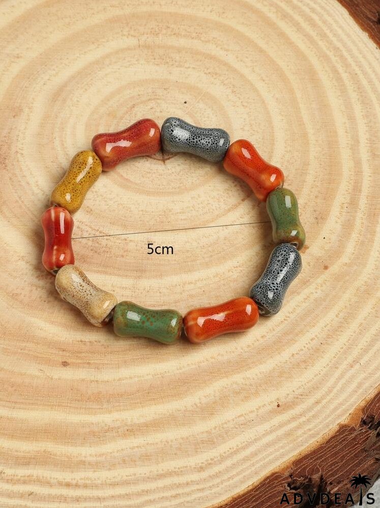 Ceramic Beaded Bracelet