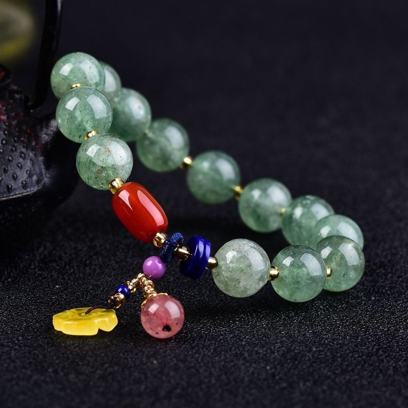 Beeswax Agate Jade bracelet