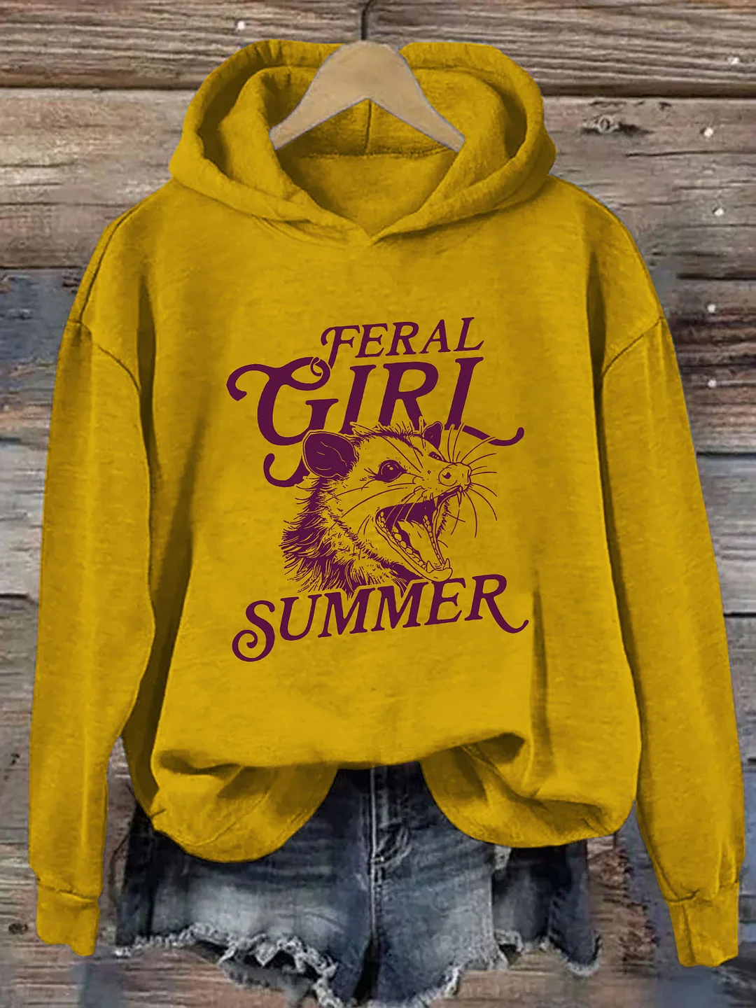 Feral Girl Summer Hoodie