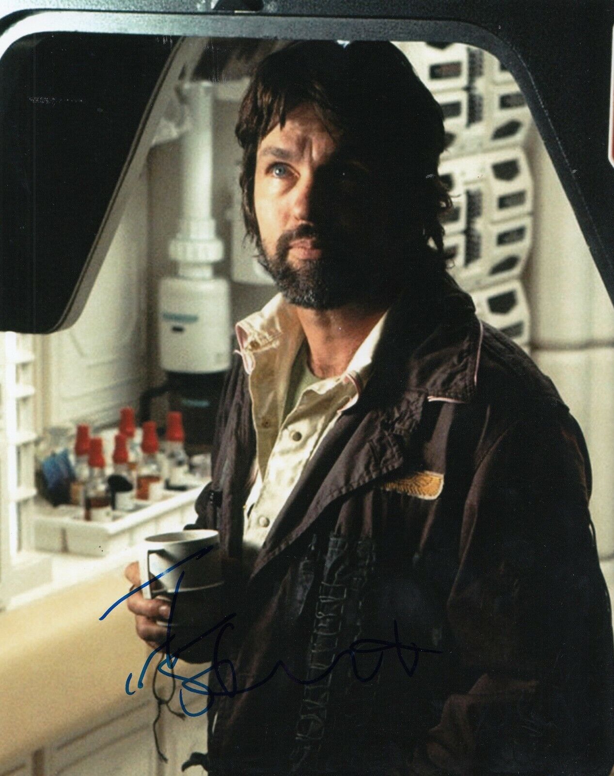 TOM SKERRITT signed (ALIEN) 8X10 movie Photo Poster painting *DALLAS* autographed W/COA #2