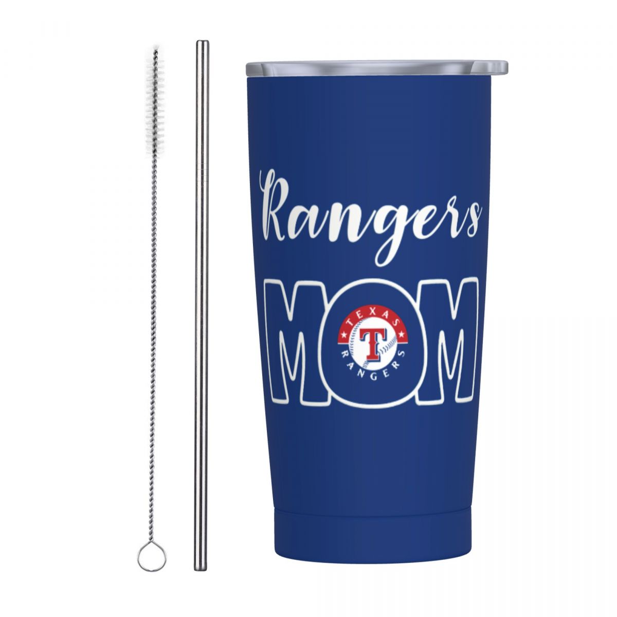 Texas Rangers Mom 20oz. Stainless Tumbler