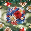 Diamond Painting Wreath Ornament for Home Window Door Decor