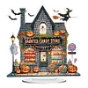 DIY Halloween Hut Acrylic Diamond Painting Desktop Ornaments