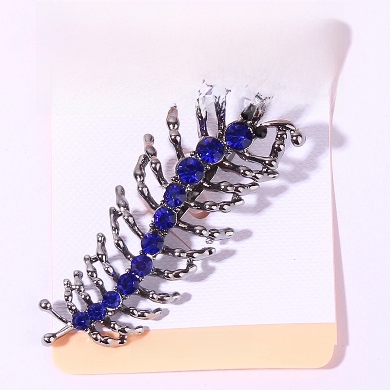 Hip-Hop Pin Insect Alloy Inlay Rhinestones Women'S Brooches