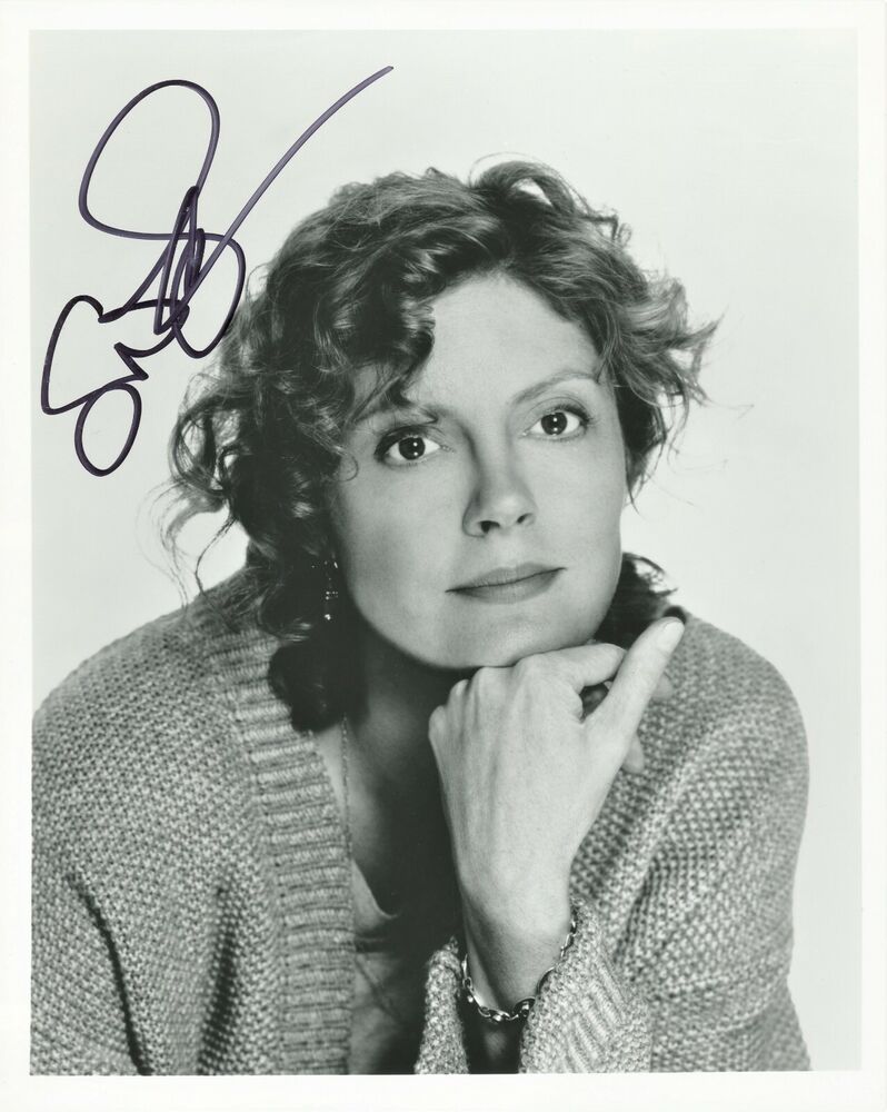 Lovely SUSAN SARANDON Signed Photo Poster painting