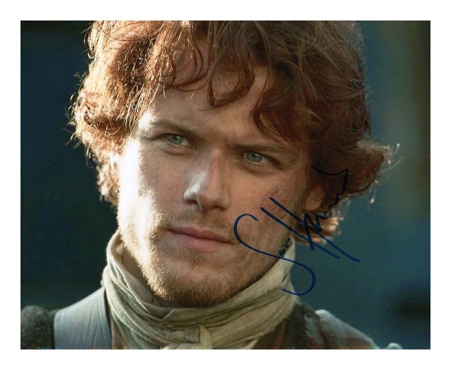 SAM HEUGHAN - OUTLANDER AUTOGRAPHED SIGNED A4 PP POSTER Photo Poster painting PRINT