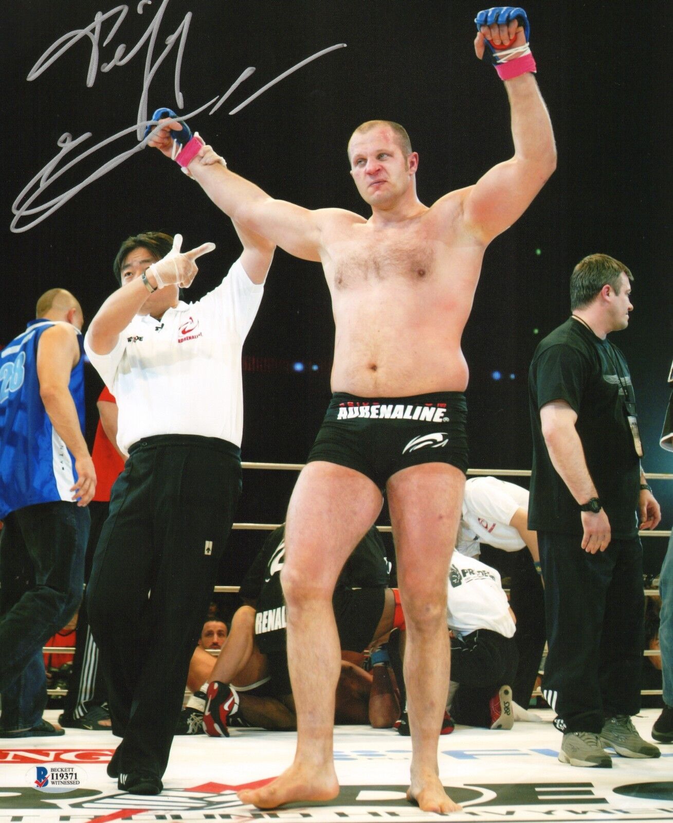 Fedor Emelianenko Signed 11x14 Photo Poster painting BAS COA Pride FC MMA UFC Picture Autograph