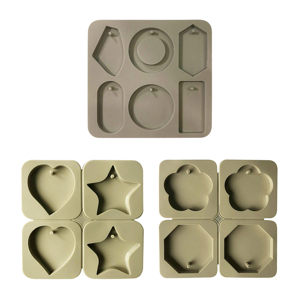 

6 Cavity Irregular Shap Silicone Cake Mold Baking DIY Candle Soap Mould, Db70011, 501 Original