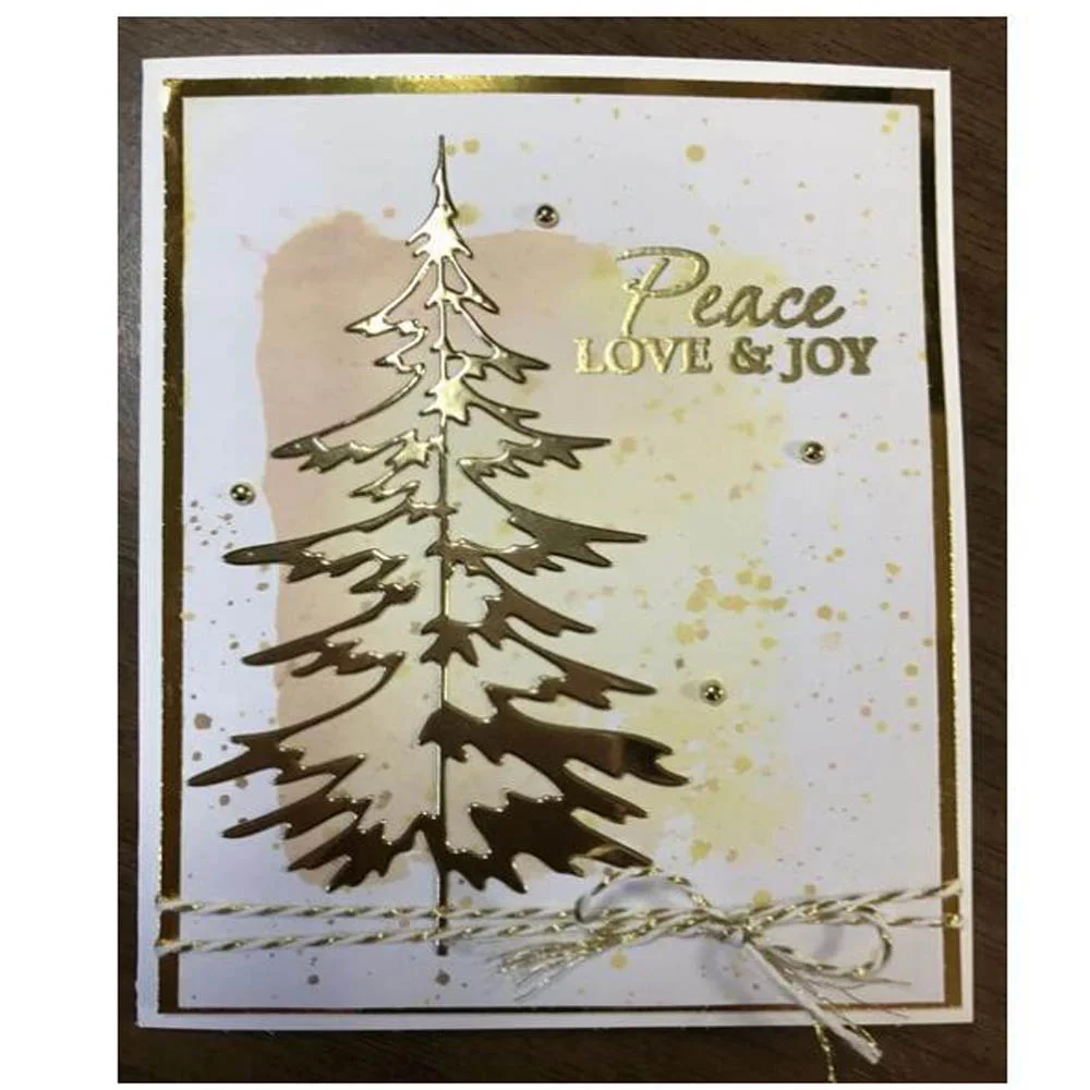 Nigikala Tree Metal Cutting Dies for Scrapbooking DIY Photo Album Card Decoration Embossing