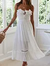 Elasticity Backless Off-The-Shoulder Midi Dress