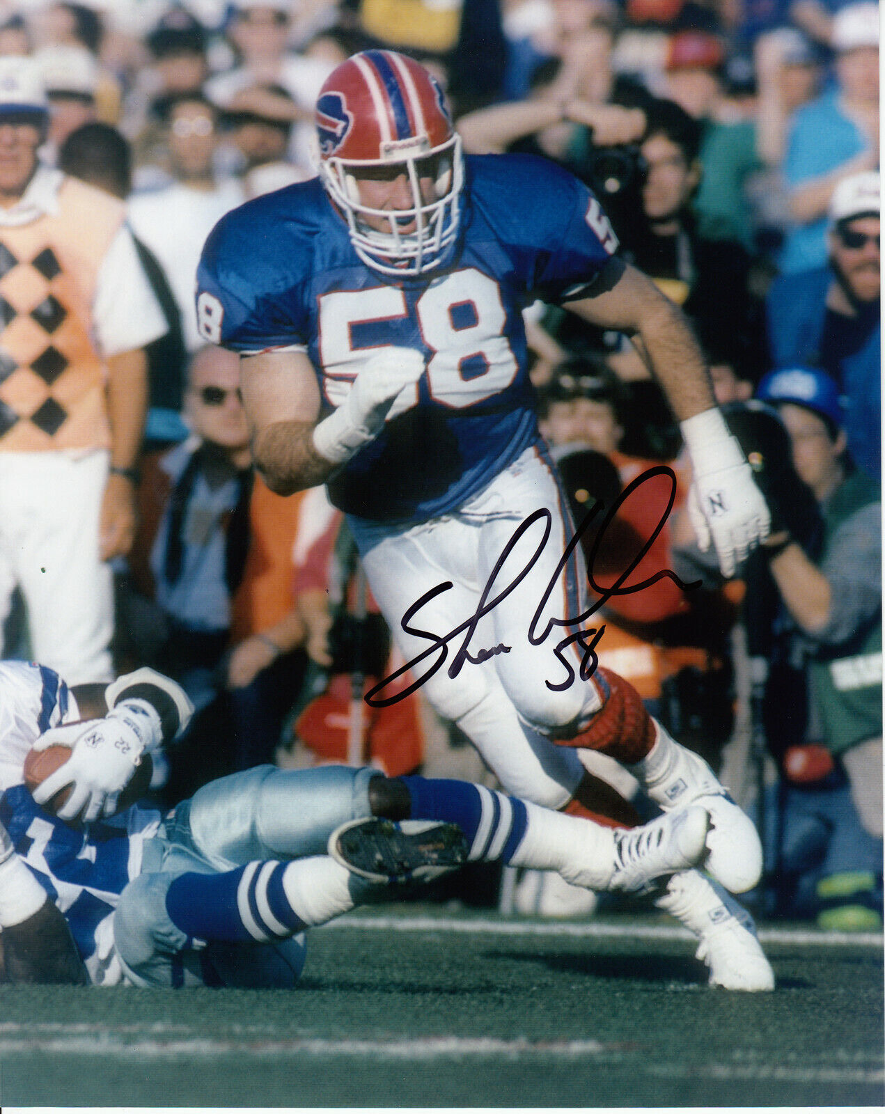 Shane Conlan 8x10 Signed Photo Poster painting w/ COA Buffalo Bills 031019