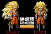 WCF Scale Buu Series Super Saiyan 3 Son Goku - Dragon Ball Resin Statue - LeaGue Studios
