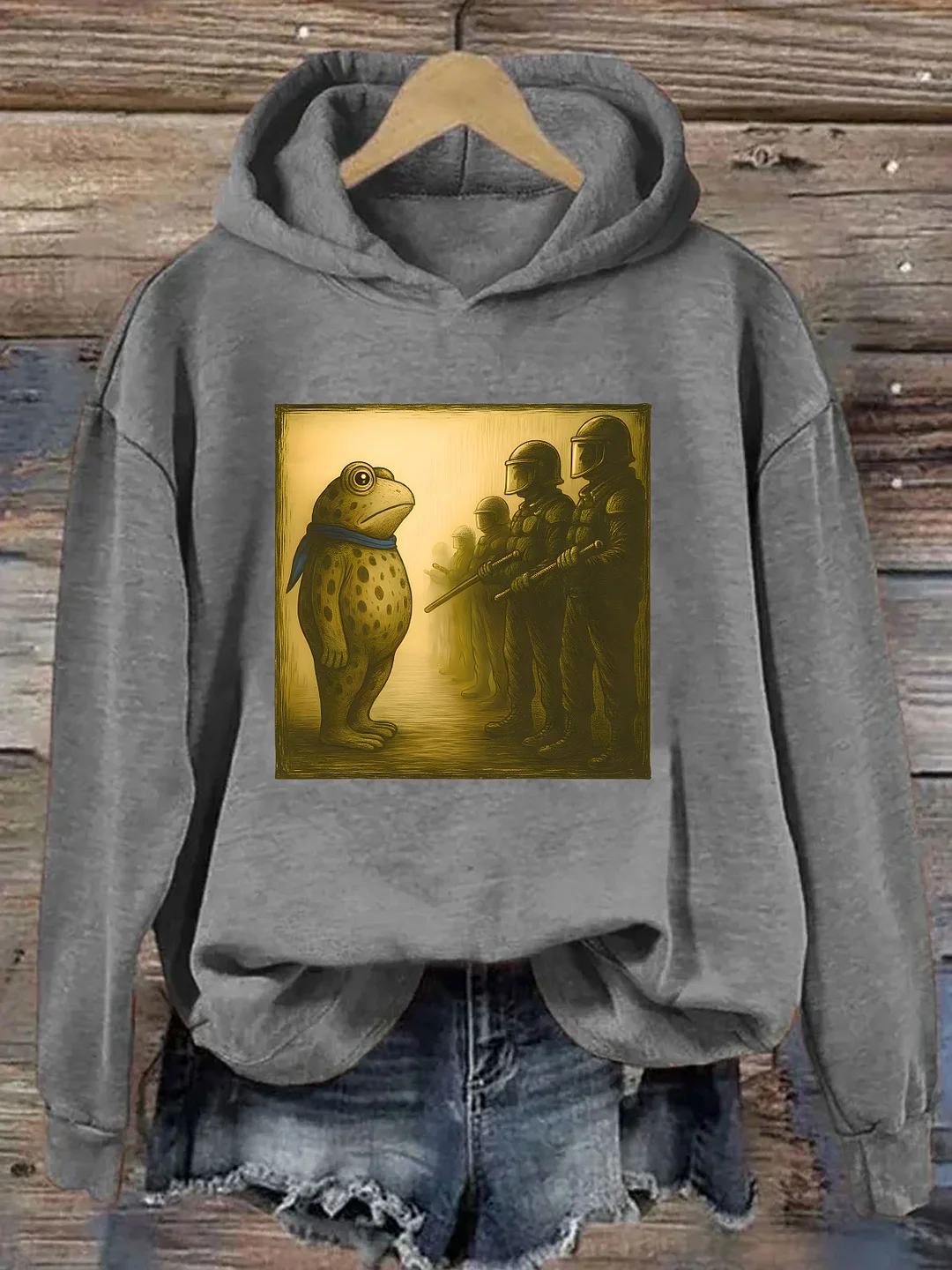 Portland Frog Hoodie