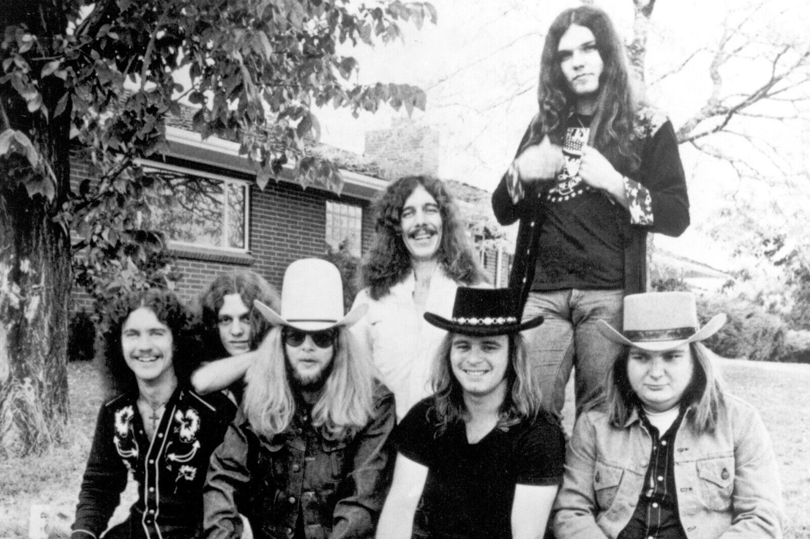 early LYNYRD SKYNYRD 8x10 Photo Poster painting! ?? RONNIE VAN ZANT