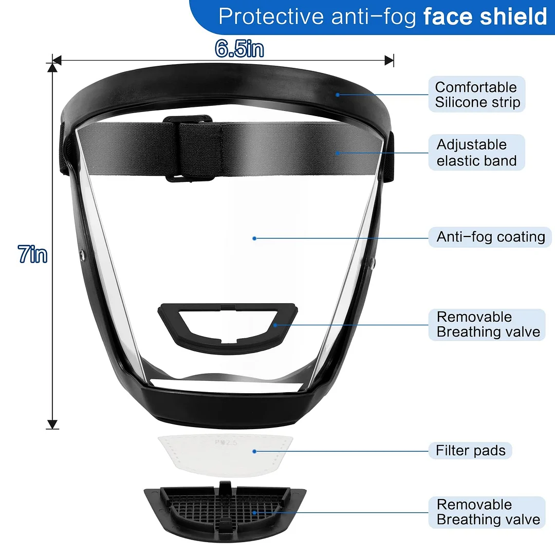 Dustproof Waterproof Facial Protective Tool