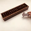 (US Only)Wooden Bobbin Set with Animal Shapes for DIY Sewing Storage Tool (Rabbit)