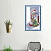 Santa Claus -16CT Stamped Cross Stitch Kit(33*49cm)
