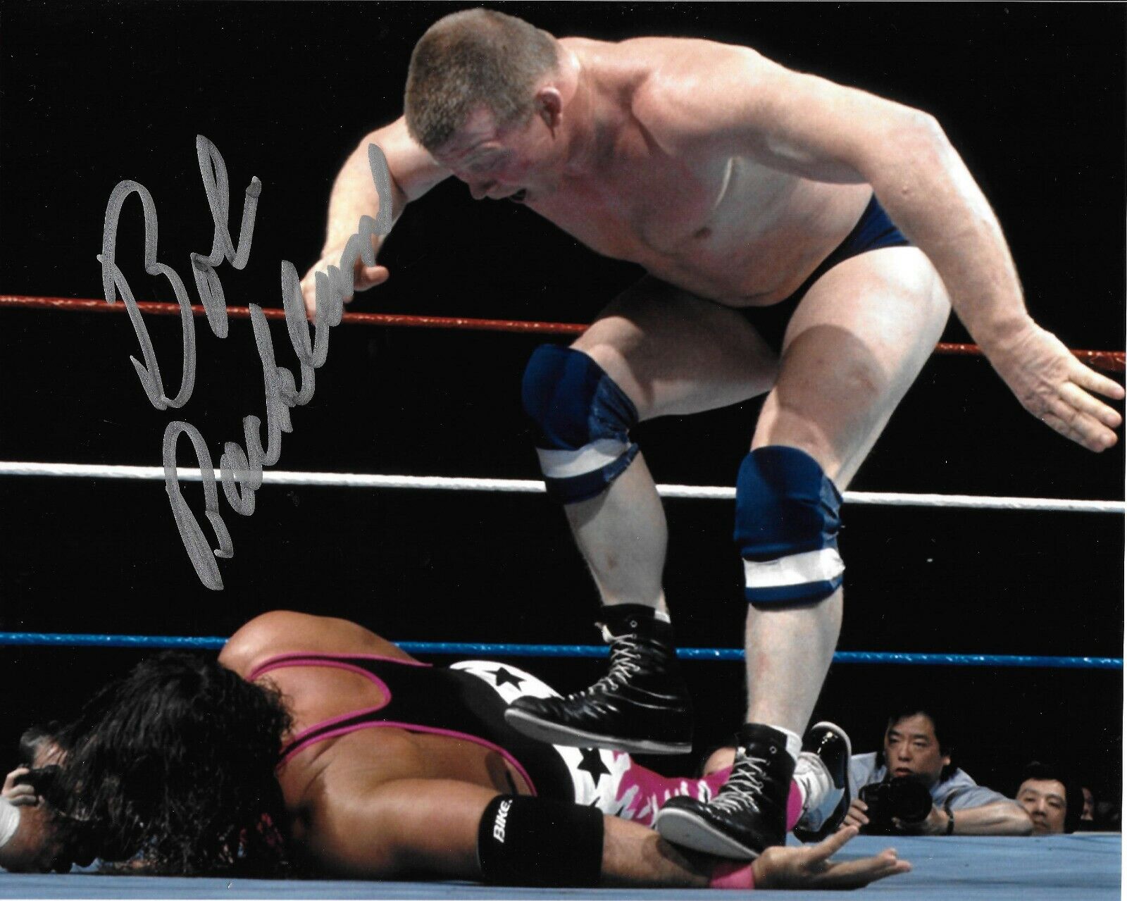 BOB BACKLUND WWF WWE SIGNED AUTOGRAPH 8X10 Photo Poster painting W/ PROOF