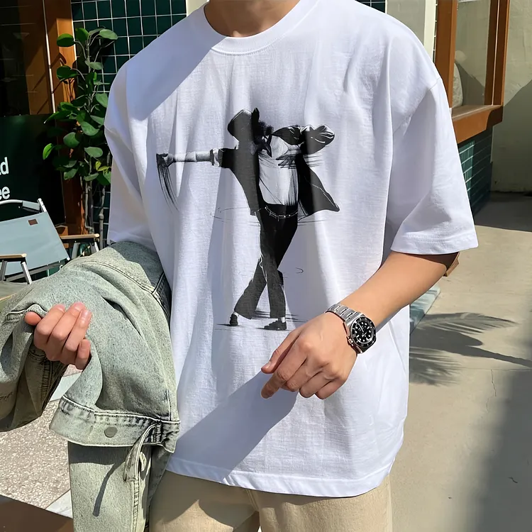 MJ Dance Pose Printed Men's T-shirt
