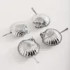 French Retro 304 Stainless Steel Shell Butter Box Jewelry Storage Box