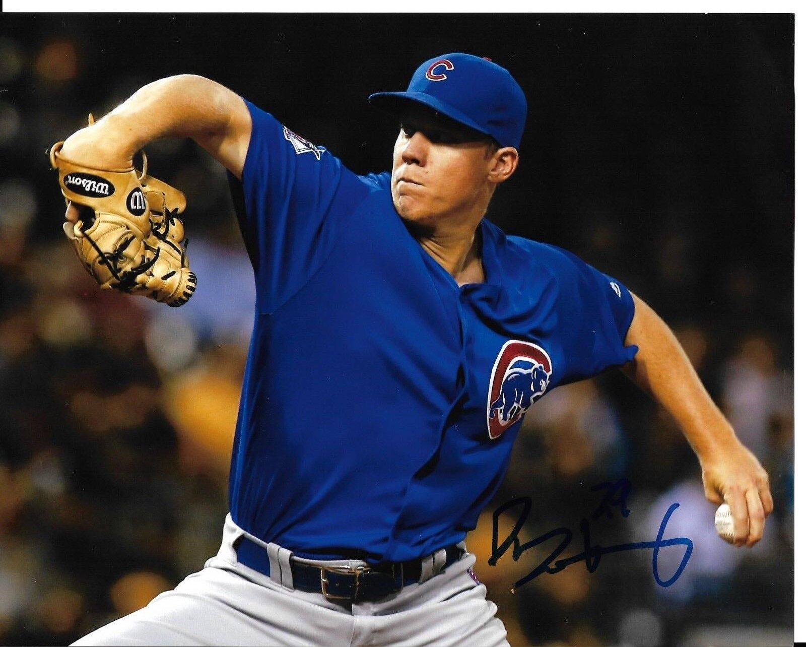 ROB ZASTRYZNY signed autographed WORLD SERIES CHICAGO CUBS 8X10 Photo Poster painting w/COA