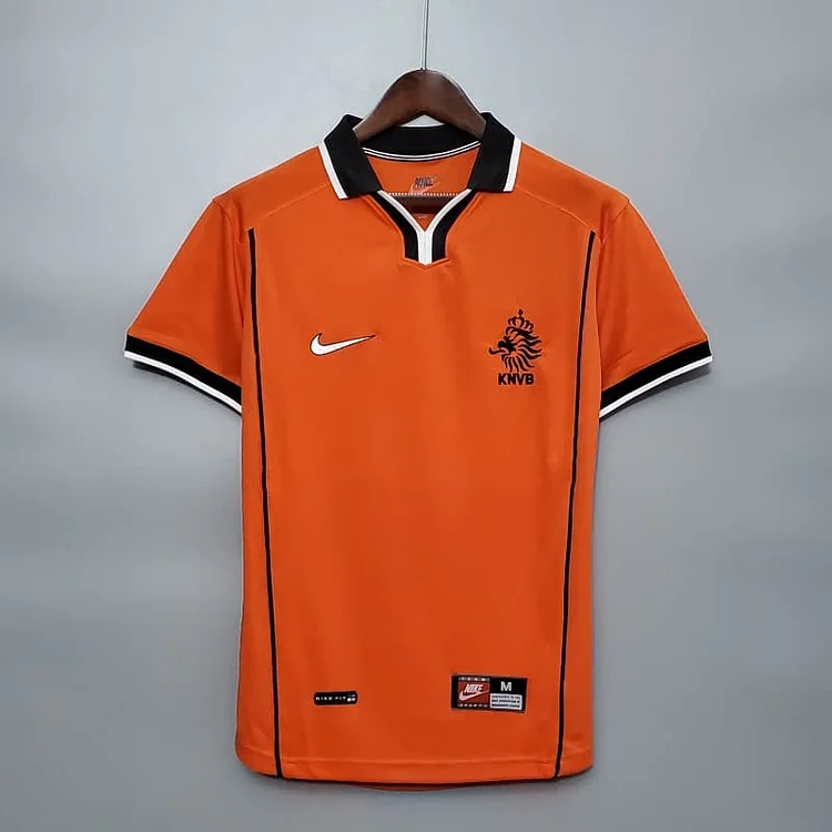 Retro 1998 Netherlands home football jersey