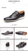 Luxury Men's Monk Strap Shoes