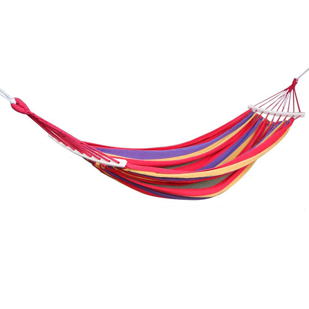 

Hammock Hanging Rope Chair Swing Chair Seat with 2 Pillows for Garden Use, Blue, 501 Original