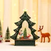 Christmas Carousel Old Man Tree Music Box