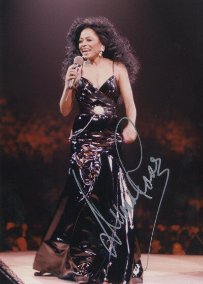 DIANA ROSS Signed Photo Poster paintinggraph - Pop / Motown Singer - preprint