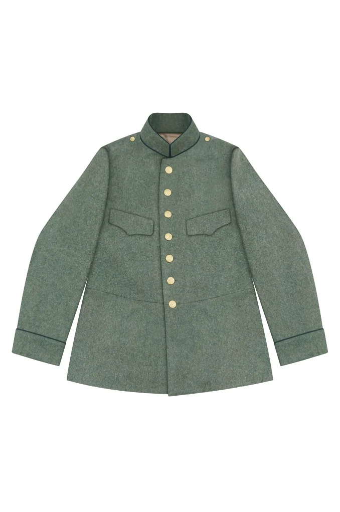   Dutch M1917 EM Field Grey Wool Field Tunic Jacket German-Uniform