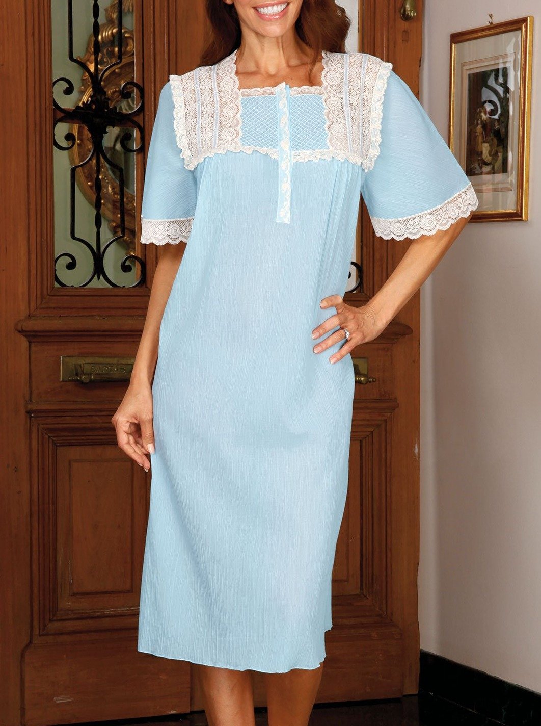 Short Sleeve Nightdress