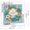 Diamond Painting-DIY Full Round Drill Good Morning Wreath