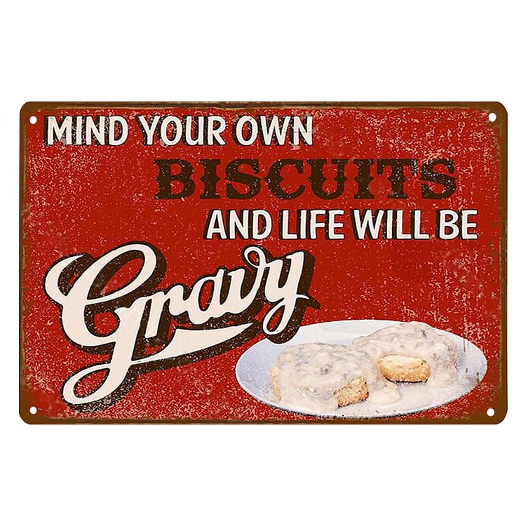Biscuit - Vintage Tin Signs/Wooden Signs - 8*12Inch/12*16Inch