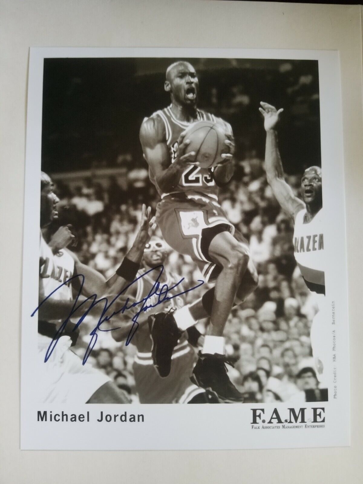 Michael Jordan Signed 8x10 Photo Poster painting RP -  Shipping!! NBA Basketball