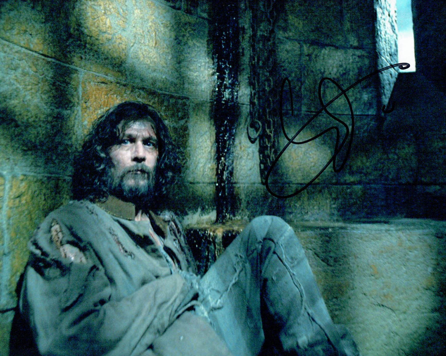 Gary OLDMAN SIGNED Autograph 10x8 Photo Poster painting AFTAL COA Harry Potter Sirius Black