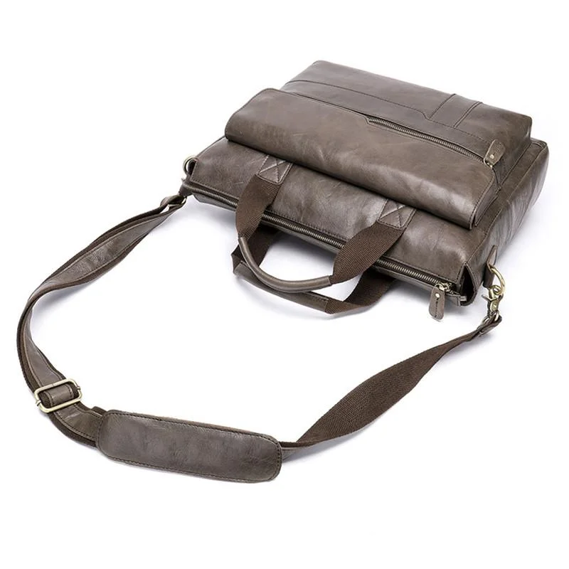 Mens Large Capacity Classic Business Travel Breifcase