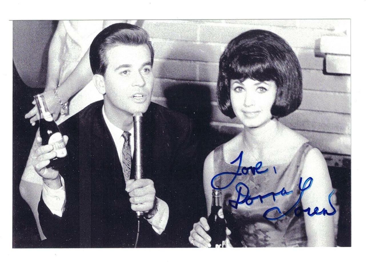 Donna Loren Signed Autographed 4 x 6 Photo Poster painting Actress Singer B