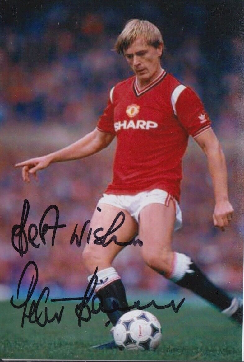 PETER BARNES HAND SIGNED 6X4 Photo Poster painting MANCHESTER UNITED FOOTBALL AUTOGRAPH 1