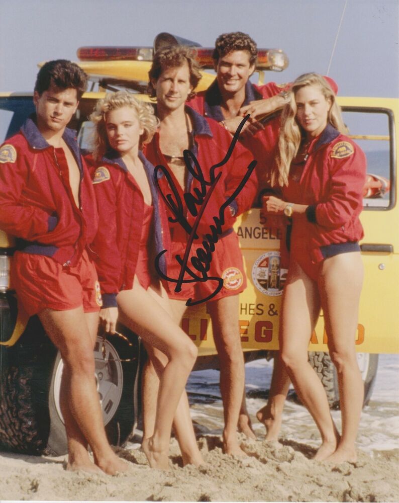 Parker Stevenson Baywatch Original Autographed 8X10 Photo Poster painting #3 - Hardy Boys