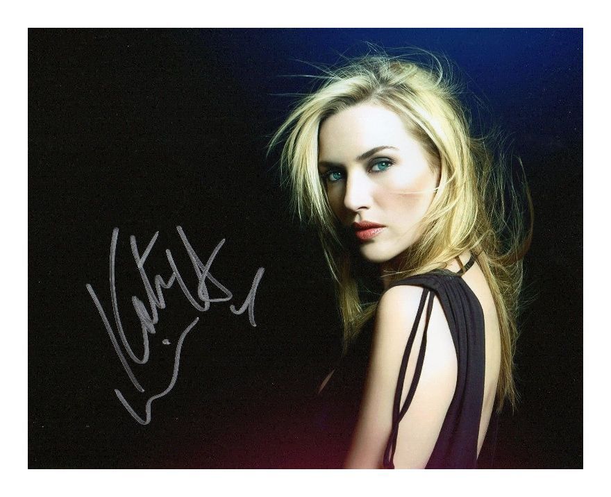 KATE WINSLET AUTOGRAPHED SIGNED A4 PP POSTER Photo Poster painting PRINT 13