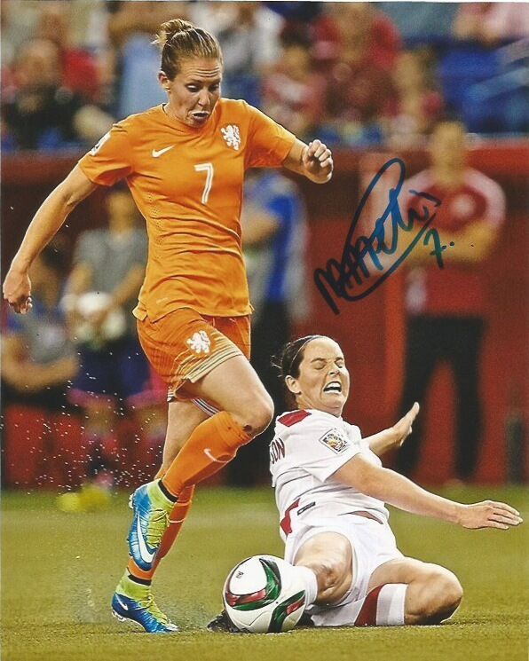 Netherland World Cup Manon Melis Autographed Signed 8x10 Photo Poster painting COA A