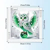Eule speziell geformte 5D-DIY-Teilbohrer-Diamantkunst-Kit f&uuml;r Erwachsene Anf&auml;nger Wohnaccessoires Diamantengem&auml;lde Edelsteinkunst 30x30cm