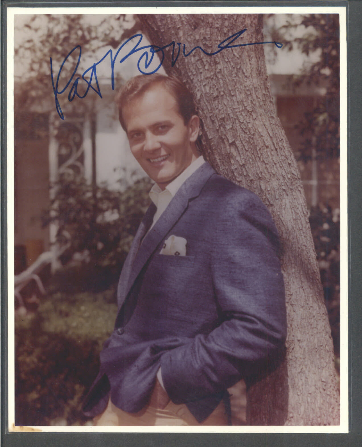 Pat Boone - Signed Autograph Color 8x10 Photo Poster painting - Actor - Singer