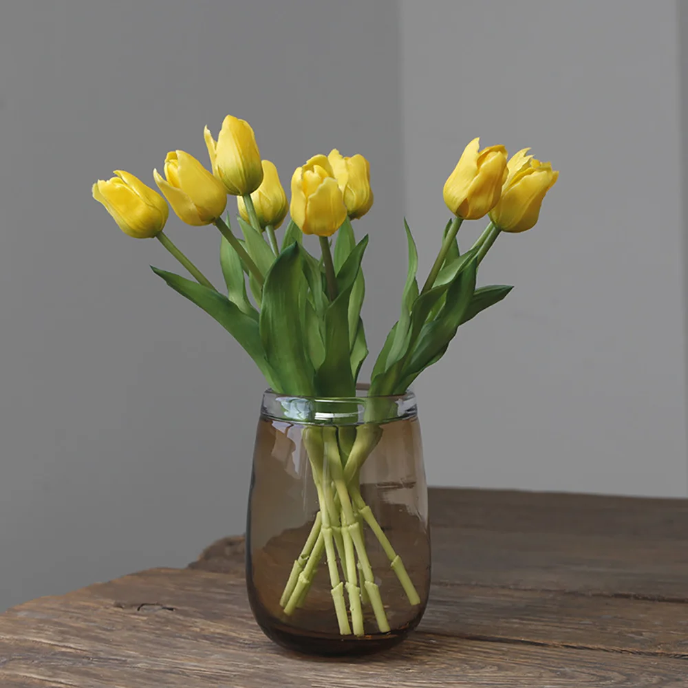 Single simulation tulip desktop decoration home decoration