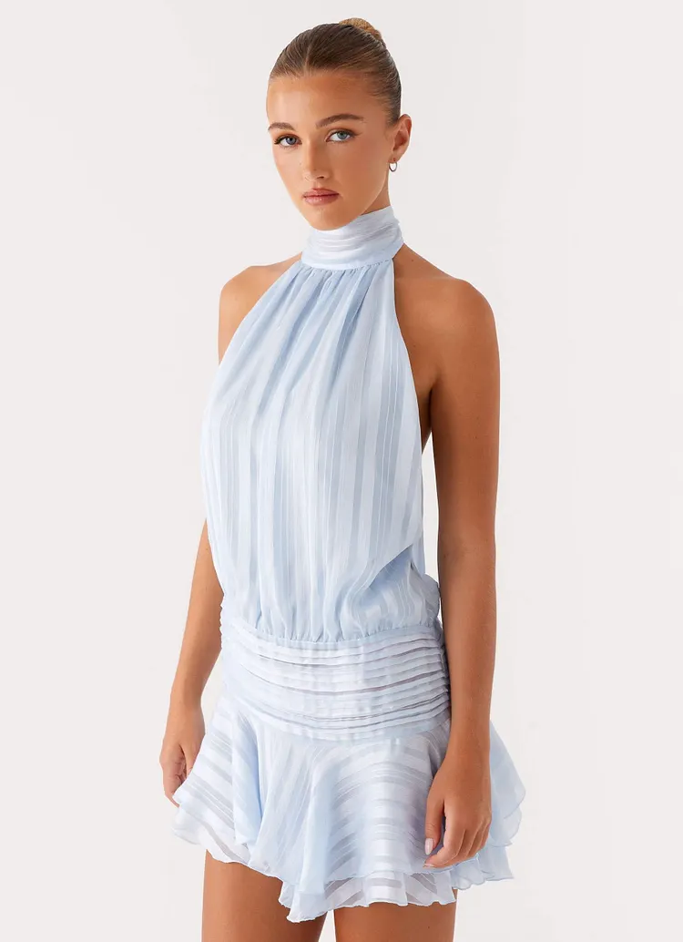 SOFIA | CHIFFON MINI DRESS