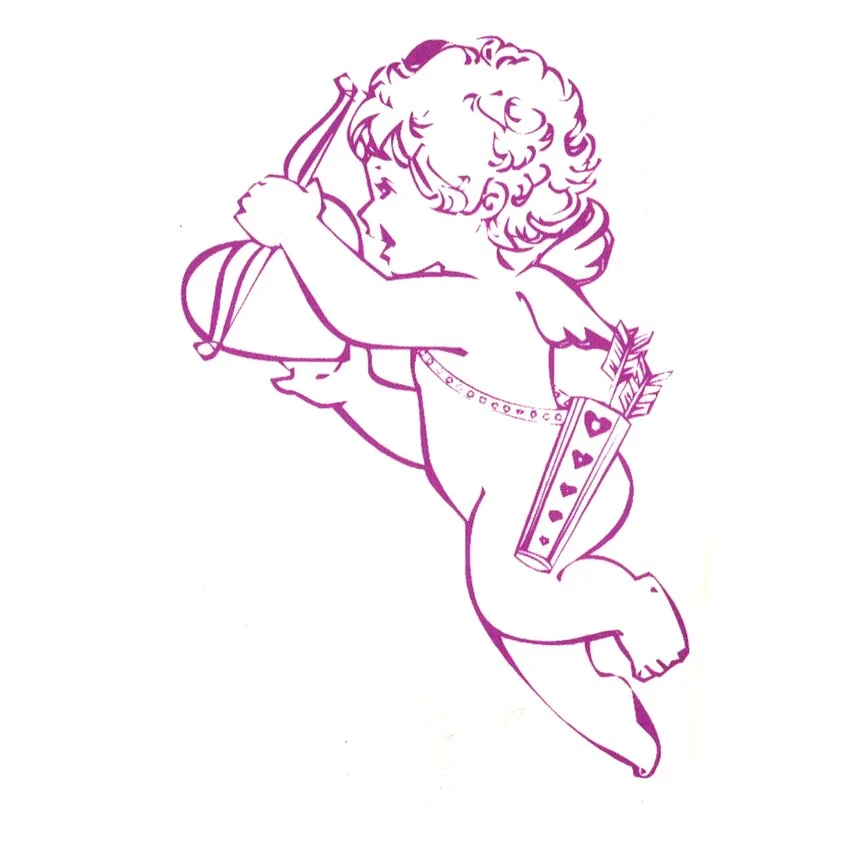 Eros Cupid Waterproof Temporary Tattoo Sticker Fake Tattoo Body Art Sticker Beauty The Flash tattoo For Kids Harajuku Tatoo