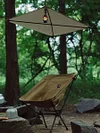 Outdoor Camping Folding Moon Chair Sunshade Folding Canopy Sunshade