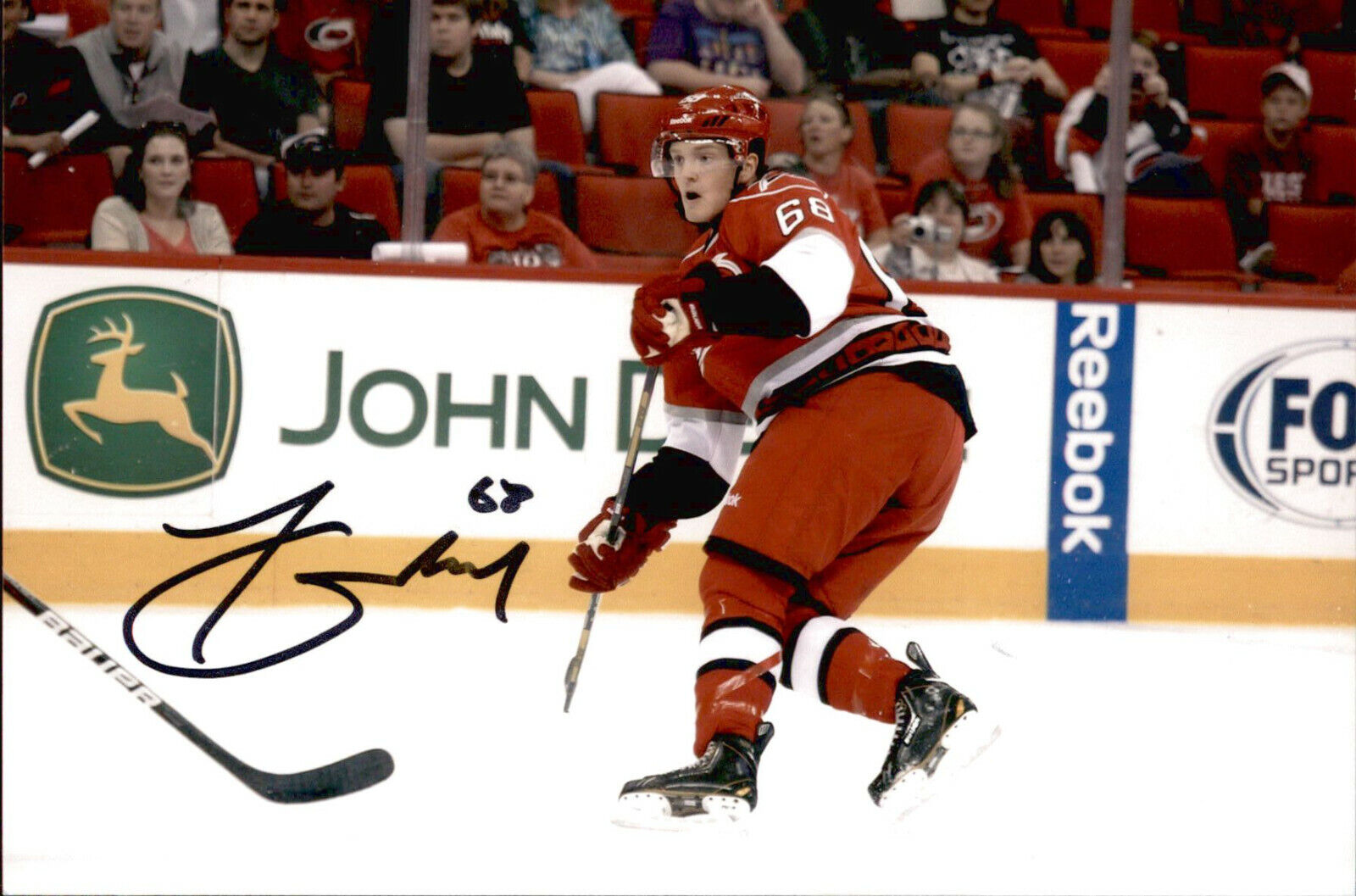 Tyler Ganly SIGNED autographed 4x6 Photo Poster painting CAROLINA HURRICANES