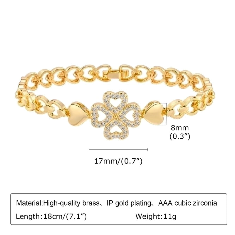 Copper Elegant Plating Inlay Snake Butterfly Zircon Bracelets